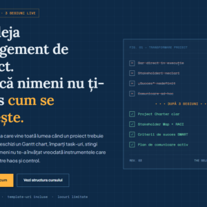 Proiecte de succes - 5 octombrie